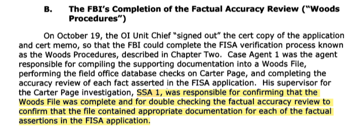 Now FBI Manager Pientka's lies and omissions to the FISC were material - and made under penalty of perjury.He knew the dossier was fraudulent.He knew of witness denials.He lied about its accuracy.