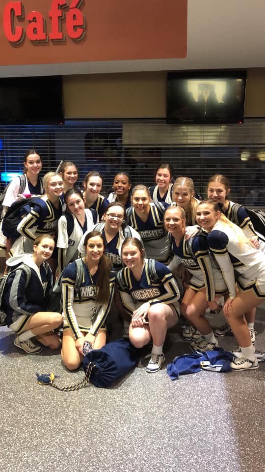 Congratulations to our girls on getting 7th in the state out of 54 teams!!💙💛💙💛
