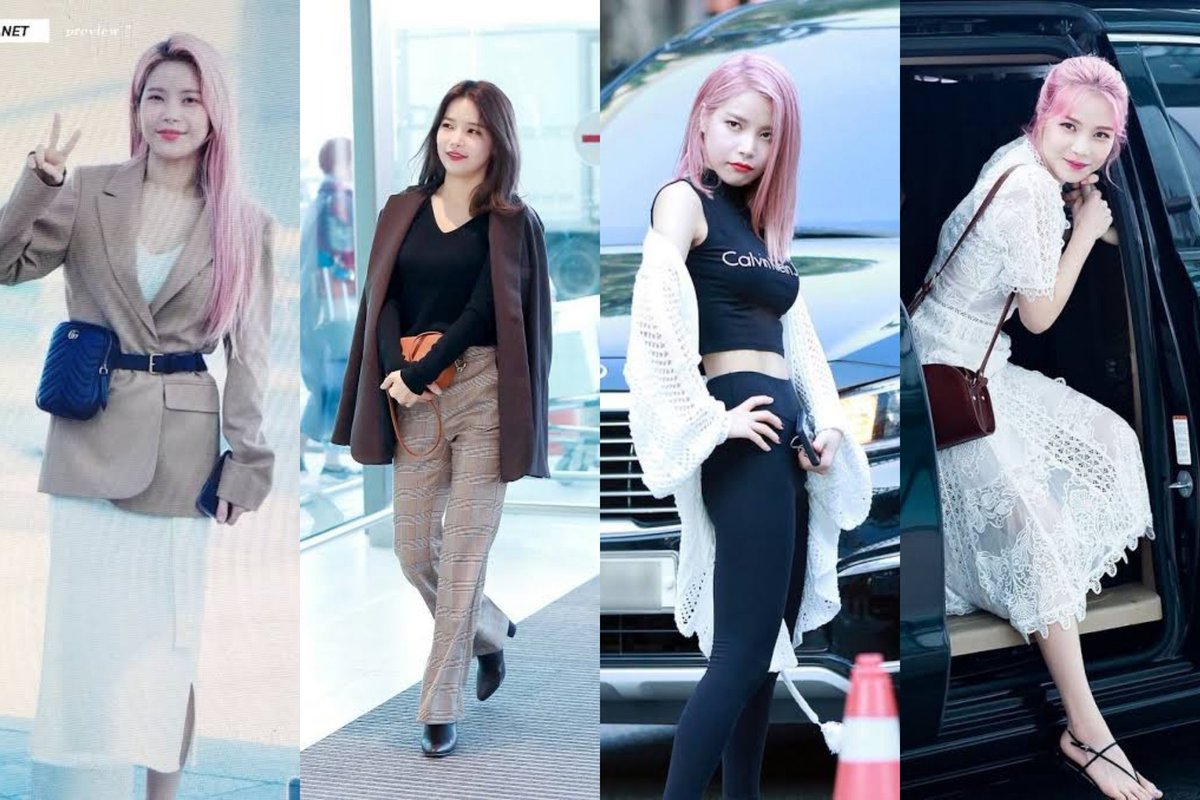 forkssk's tweet photo. ok you're rich but are you as rich as kim yongsun who changed her whole wardrobe in such a short time

before YIA era                       during YIA era - present https://t.co/WCOw2LYS3n