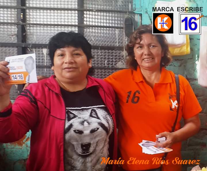 MariaelenaK16's tweet photo. ¡Caravana Independencia K16 Maria Elena Rios Suarez!
¡Recorriendo Independencia!
Recuerda K 16, Maria Elena Rios Suarez Marca con un aspa la K Naranja sin salir del recuadro y escribe mi número 16.
¡Por la Vida y la Familia, Juntos comencemos de nuevo! https://t.co/MAIMnb26Fv