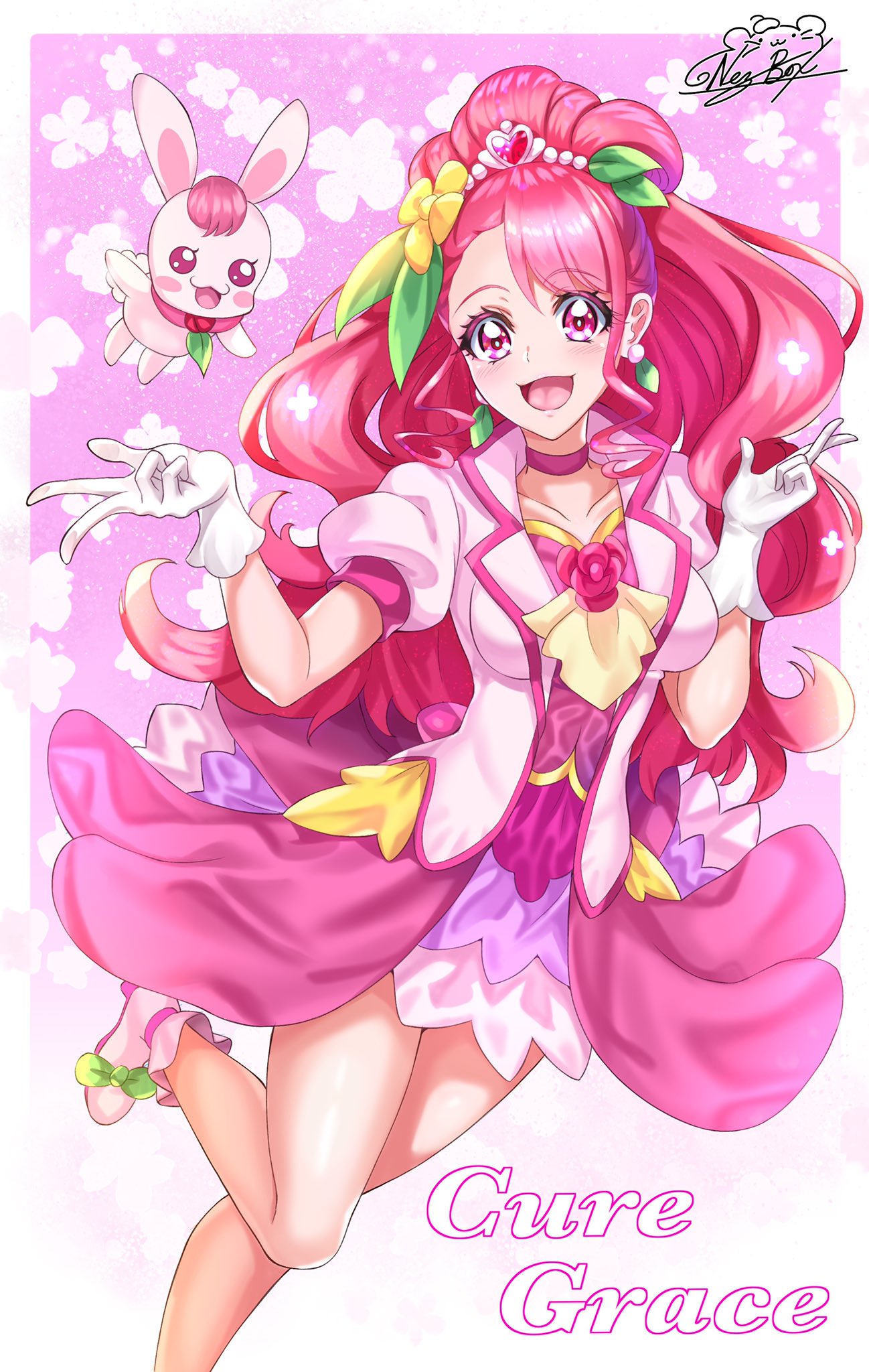 Nez Box イラストレーター 在 Twitter 上 キュアグレースのイラスト描いてみました 可愛い ヒーリングっど プリキュア キュアグレース プリキュア T Co Z1lvqerndl Twitter