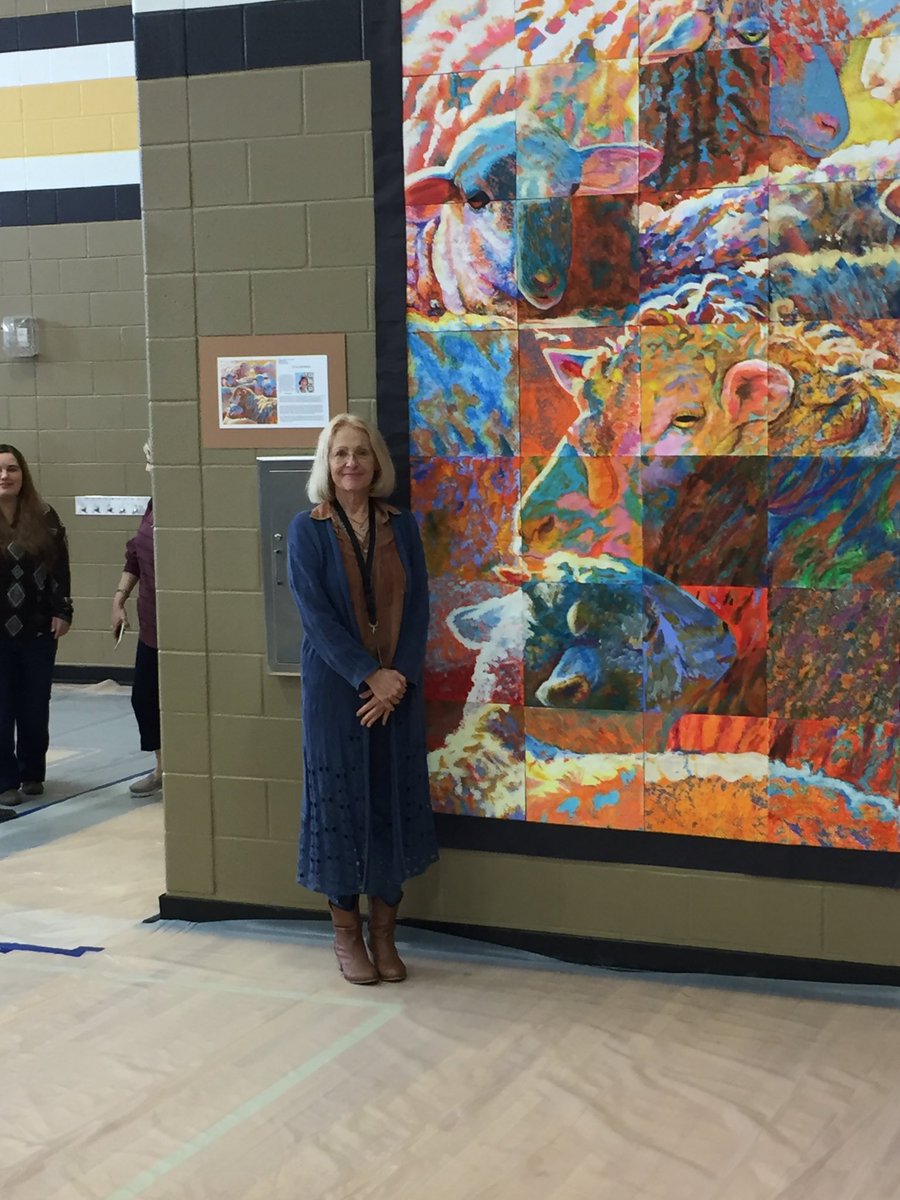 Art makes life wonderful. Today was the CISD Western Art Show. What amazing students. ⁦@CryarCats⁩