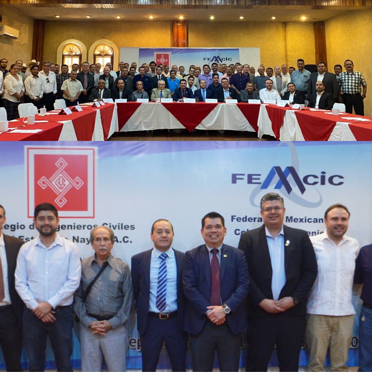 guevarafemcic's tweet photo. Felicidades XXI consejo directivo 2020-2021 CIC NAY Colegio de Ingenieros Civiles de Nayarit. Los Ingenieros Civiles Nayaritas deben ser actores en el desarrollo de su estado cuentan con todo el apoyo por parte de FEMCIC. https://t.co/99KocUvCQL