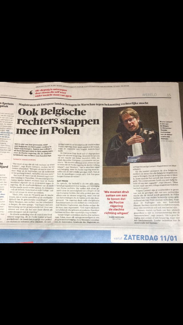 LietaertBruno's tweet photo. Poolse rechtsstaat onder druk. Kan over gebeuren. https://t.co/lOrAB0s91l