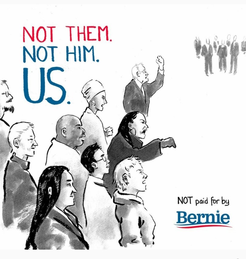 New_to_America's tweet photo. Bernie Sanders is the right choice. Here's why. 

#Bernie2020 #NotMeUs #BernieBeatsTrump #MedicareForAll #GreenNewDeal https://t.co/gDscXO1RDf
