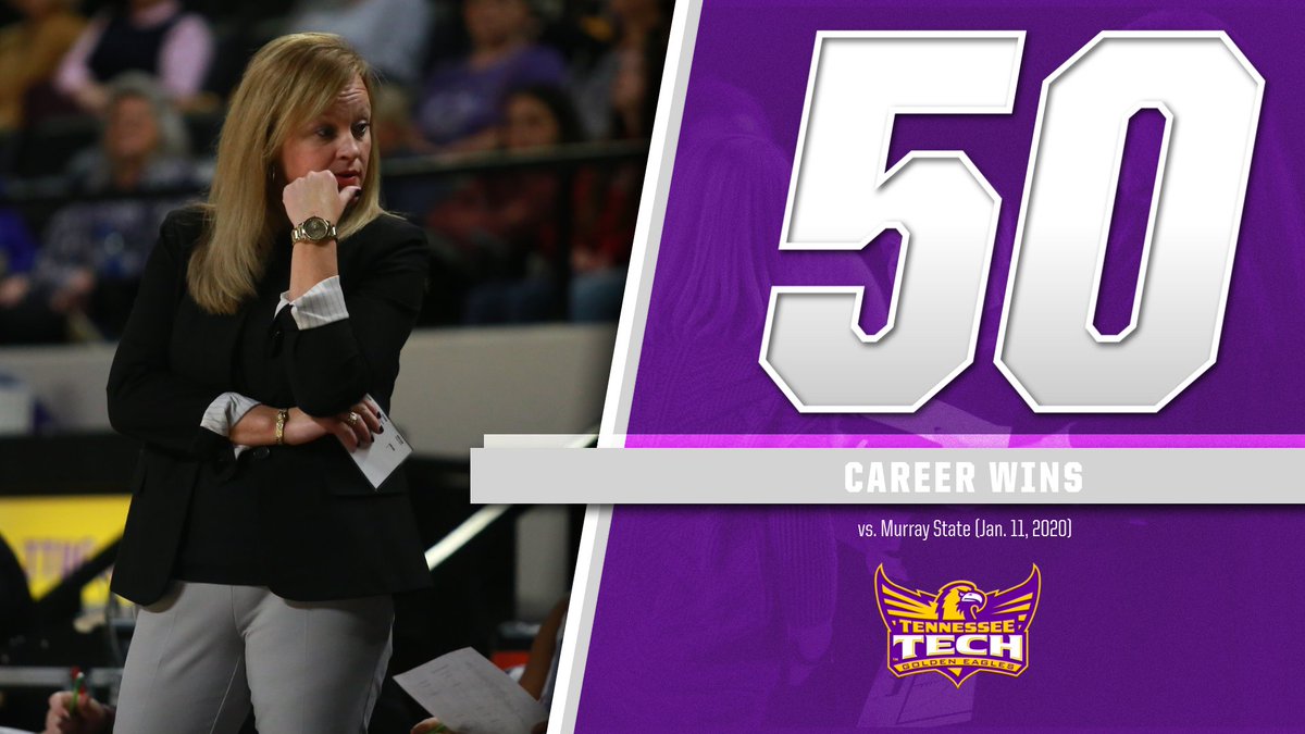 Following Tech's 77-72 win over Murray State, coach <a href="/kimrosamond/">Kim Rosamond</a> earned her 50th career win as a head coach! Congrats coach on the huge milestone! Looking forward to many more to come!

#WingsUp // #ELEVATE