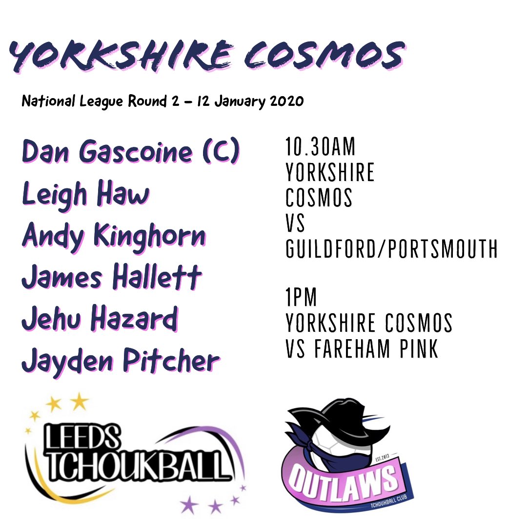 Leeds Tchoukball (@leedstchoukball) on Twitter photo First round of nationals in 2020! We are looking forward to being back on the court, especially with <a href="/outlawstchouk/">Outlaws Tchoukball</a> #bebeckett #weareoutlaws #yorkshire 💜💙 First round of nationals in 2020! We are looking forward to being back on the court, especially with <a href="/outlawstchouk/">Outlaws Tchoukball</a> #bebeckett #weareoutlaws #yorkshire 💜💙