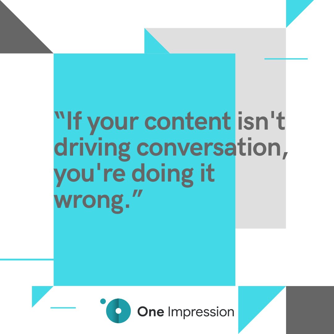 The essence of content is that content should ask people to do something and reward them for it!

#influencermarketing #influencers #content #brandengagement