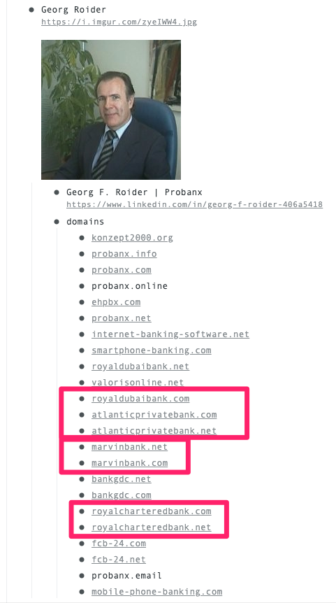 Second when all the domains are registerd in your subsidiary name and the contact is your executive its kinda hard to duck and dive