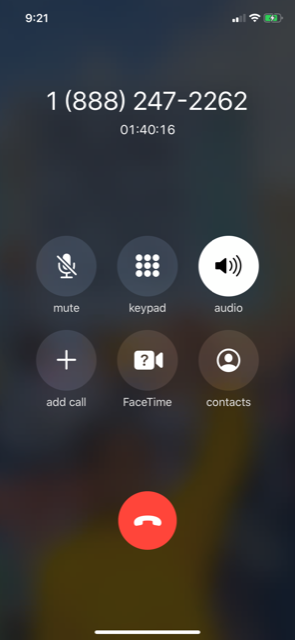 KMuralis's tweet photo. @AirCanada New record for holding on the phone without anyone answering 1 hour and 40 minutes. Going to hang up now. Hopefully, I get on a flight back home. https://t.co/DEuxmQf685