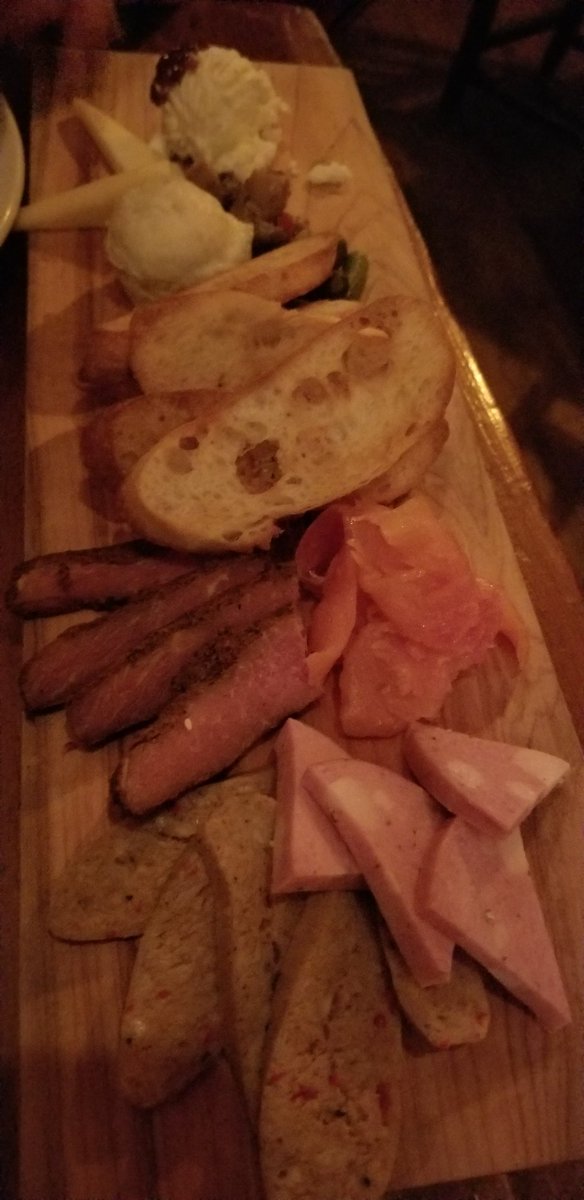 EunnieM's tweet photo. At #AsterCafe checking out @katyvernonmusic and making it as a #MotherSonDateNight. Love their #Charcuterie and glad the boy likes it also! https://t.co/Ddaq4lHim3