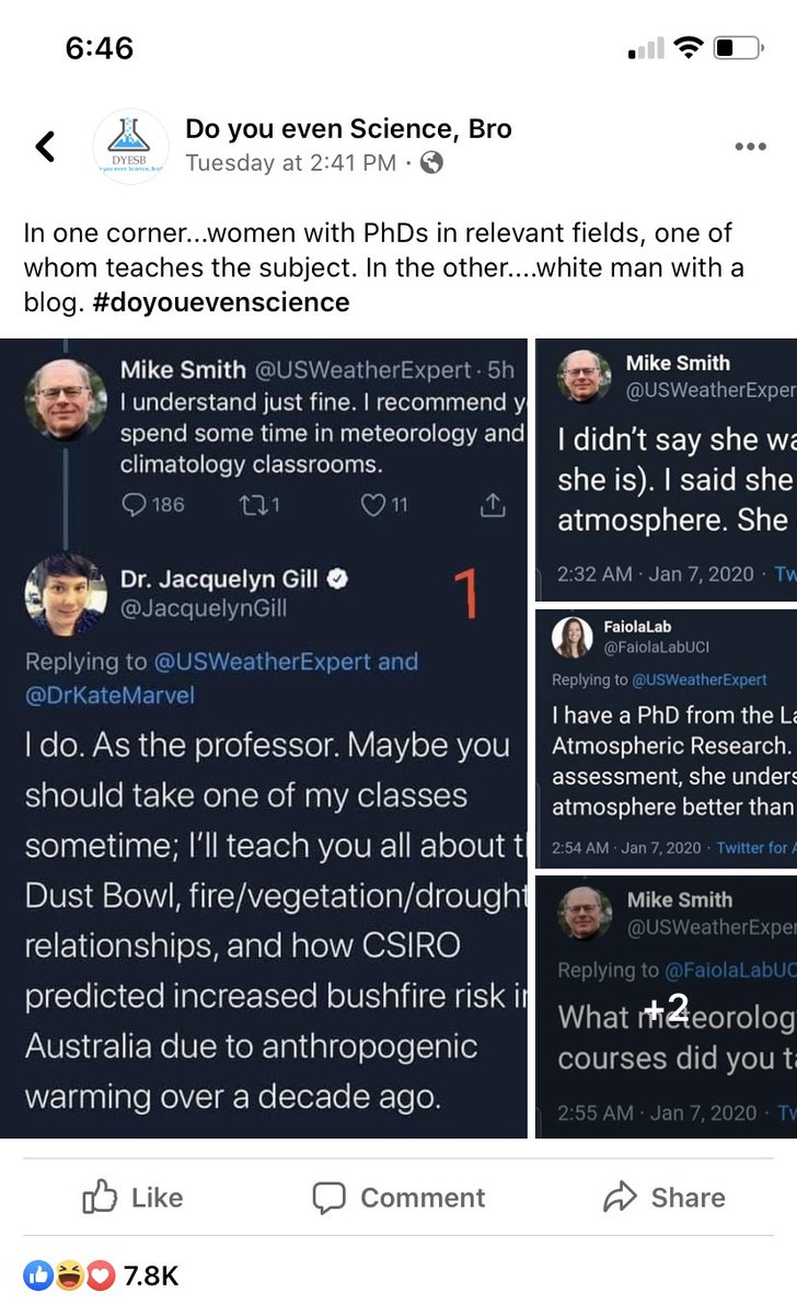 Deyant's tweet photo. Meanwhile on Facebook @FaiolaLabUCI is going viral! #doyouevenscience #epic https://t.co/ErzrB78RRM