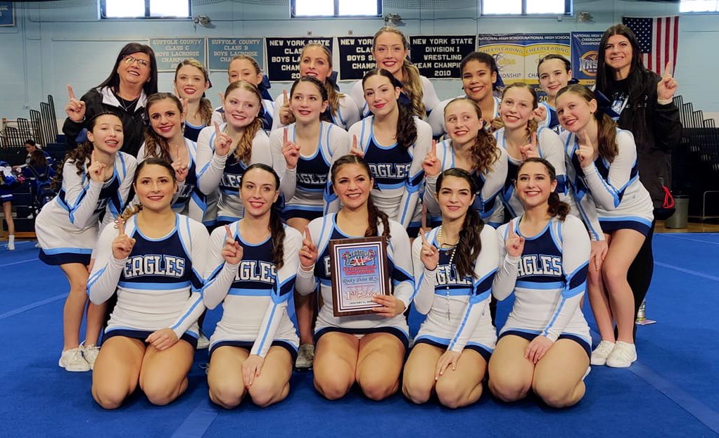 Congratulations <a href="/RPvarsitycheer/">RP Varsity Cheer</a> !!! A HIT and a WIN at home at the first <a href="/SectXISuffolk/">SectionXI</a> <a href="/SectionXICheer/">Section XI Cheer</a> competition of 2020! We love you and are so proud of you!! 💙🥇