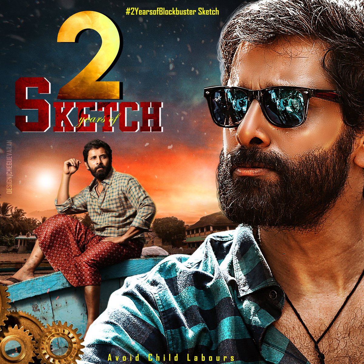 Nithish_CVF's tweet photo. 2 years of #sketch 

#ChiyaanVikram
#2yearsofblockbusterhitsketch https://t.co/gqb9a1ubUC