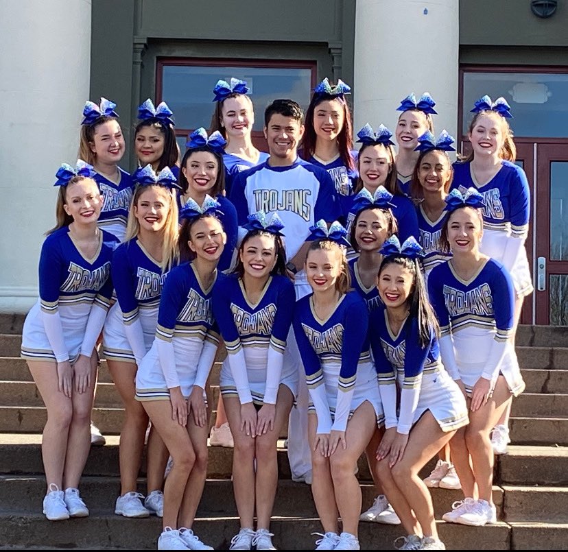 TLHSTrojans's tweet image. TL Cheer finished 2nd at United Spirit Association Regional competition at Deer Valley High School!