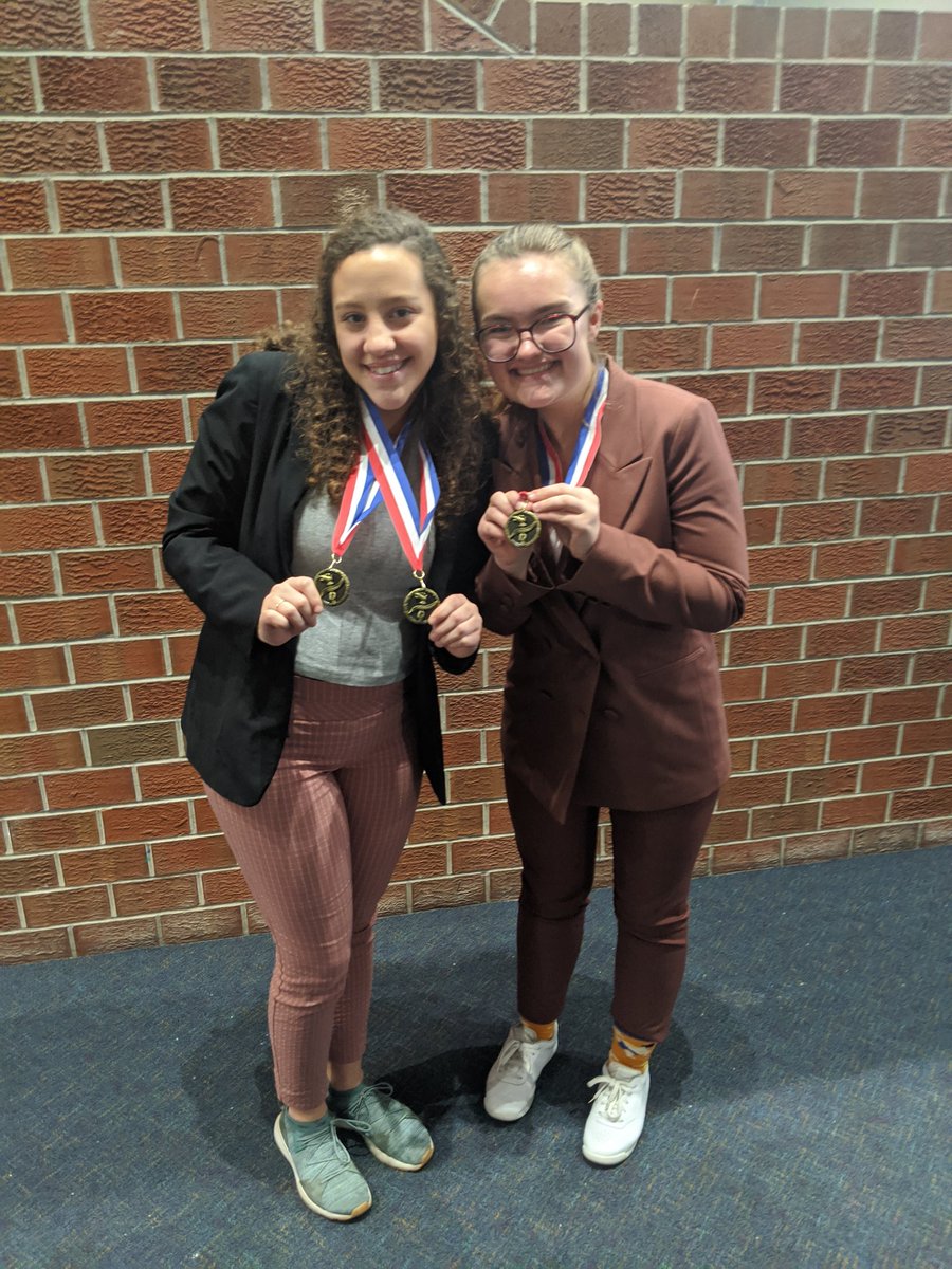 Took a little trip to Millard today and came home with a few prizes, and a ticket to Houston. Great job by everyone who competed today!
Extemp: Zoe 5th (honors)
Poetry: Summer 4th (honors)
Info: Summer 4th (honors, 2nd NIETOC bid)