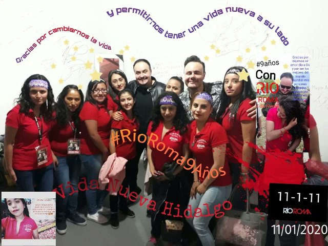 vidanueva_hgo's tweet photo. @Rioromamx Ya son 9 hermosos años de cantár al amor y transformar vidas con su música #Gracias por permitirnos tener una #VidaNueva a su lado, esperamos que sean muchos años mas❤️ y seguiremos con ustedes hasta el final, los amamos
@JoseLuis_Roma @Raul_Roma
#RioRoma9Años
#VNHgo https://t.co/rZBRaoExLq