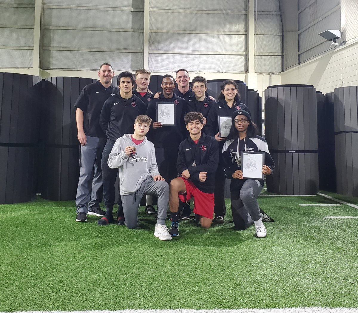 <a href="/RedhawksWrestle/">Redhawk Wrestling</a> had a great outing this weekend at the Trojan Classic. Leading the charge were our three tournament champs: Princess Egbuchunam, Karina Quiros, and Tristan Seales. Great Job Redhawks!!!! <a href="/Friscoisdsports/">Official Frisco ISD Sports</a> <a href="/LibertyWingspan/">Liberty Wingspan</a> #wrestlingredhawks #redhawknation