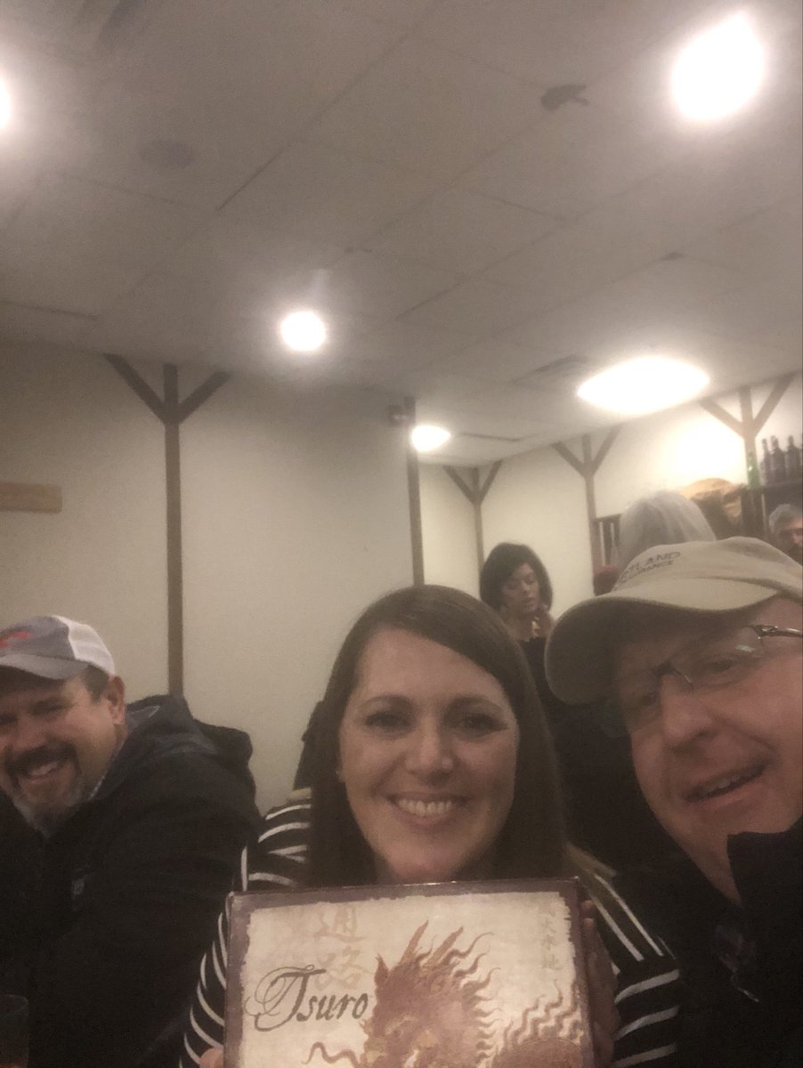 taterpatch2's tweet image. Playing games in Lafayette at Merlins Beard on game night