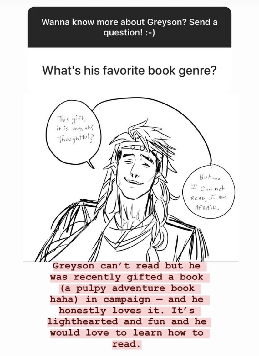 Annnnnnnd here's some Q&amp;A stuff for Greyson too!! I'll make a thread ? 