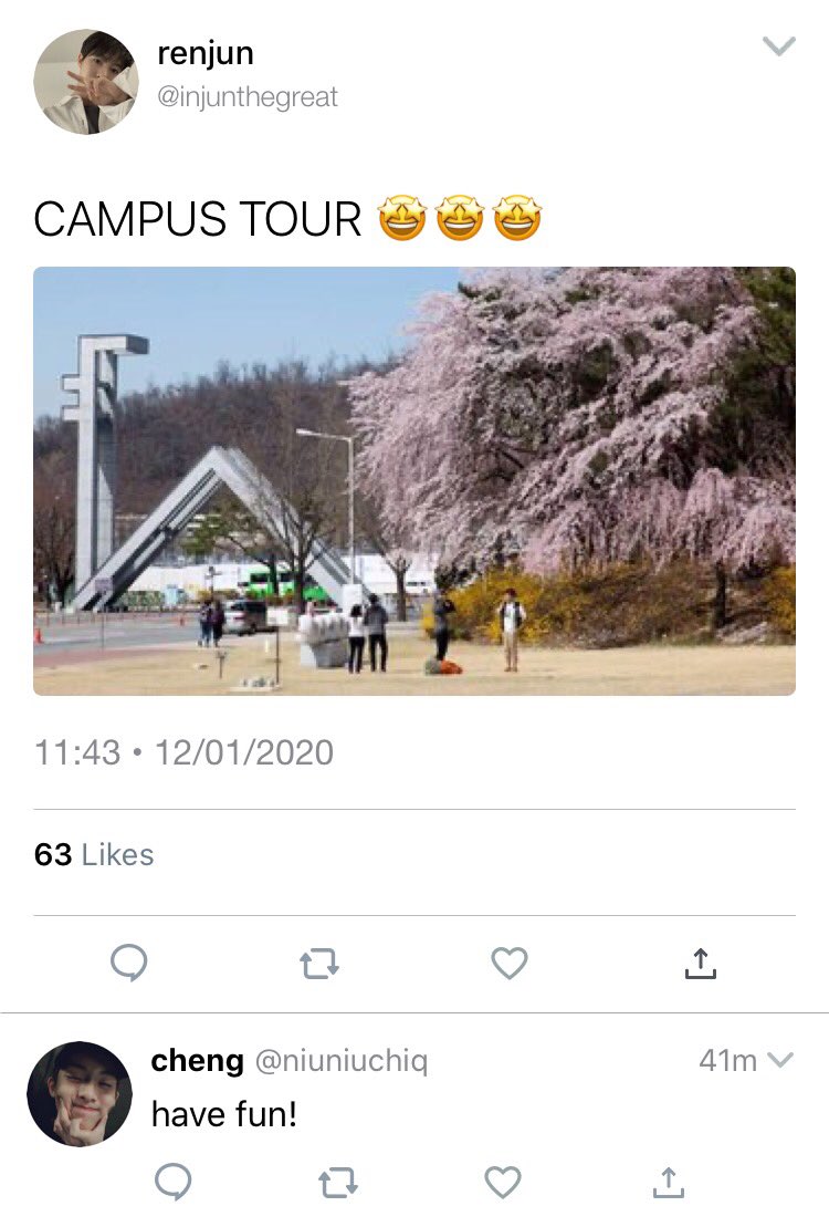 campus tour! 