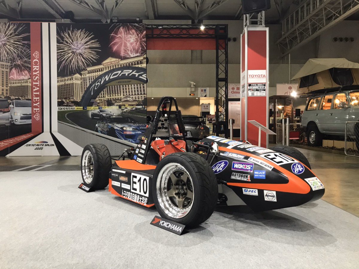 dai1930's tweet photo. #トヨタ学園TAS #TAS2020 #トヨタ東自大 #東京オートサロン https://t.co/vM1KfgR1Mz