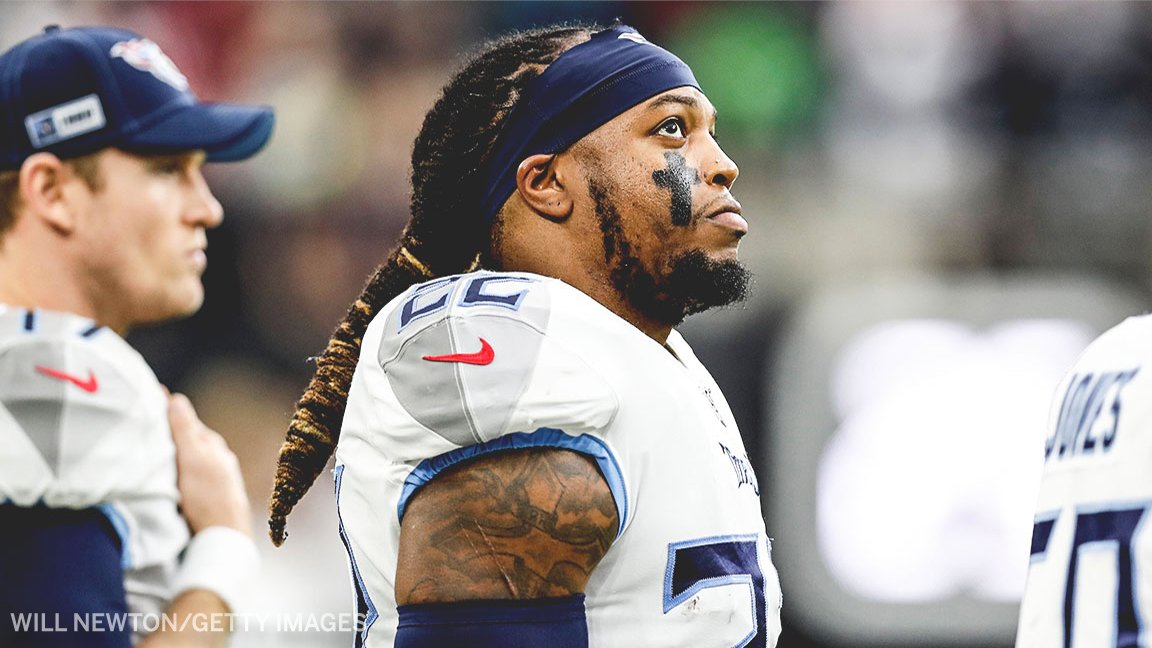 SportsCenter's tweet photo. Derrick Henry is the 1st player in NFL history with 180+ rush yards in 3 straight games. 💨 https://t.co/iUfKrMNCko