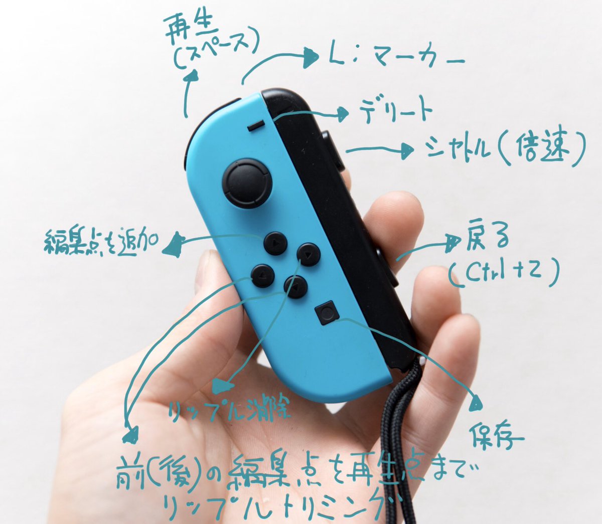 動画編集にオススメ！任天堂Switchのジョイコンで効率アップ！ - Togetter