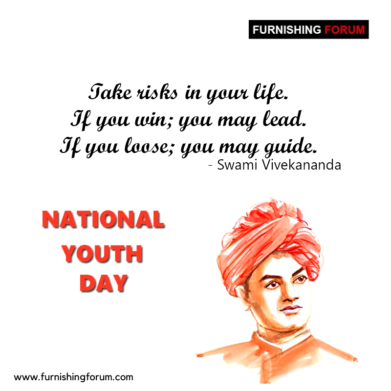 thefinalsem's tweet photo. Youth must always be empowered with freedom but along with a sense of responsibility. Have a Happy National Youth Day.
#NationalYouthDay #SwamiVivekanandhaJayanthi https://t.co/7fQIprynk9