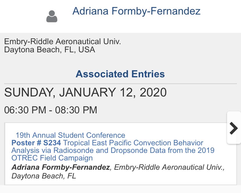 otrec2019's tweet photo. If you’re at #AMS100, stop by the student poster session Sun. Jan 12 6:30-9:30pm to see #OTREC2019 participants Adriana Formby-Fernández-@denise_adri and Miranda Bitting -@mirandabitting

@NSF_GEO #NSFfunded #OTREC2019 @ncareol @NCAR_Science @AMSStudentConf @ametsoc #NCARexplorer https://t.co/hTzjwRbuc6