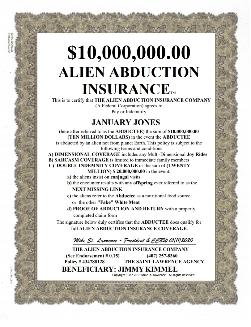 Happy Belated Birthday to January Jones & Jimmy Kimmel 