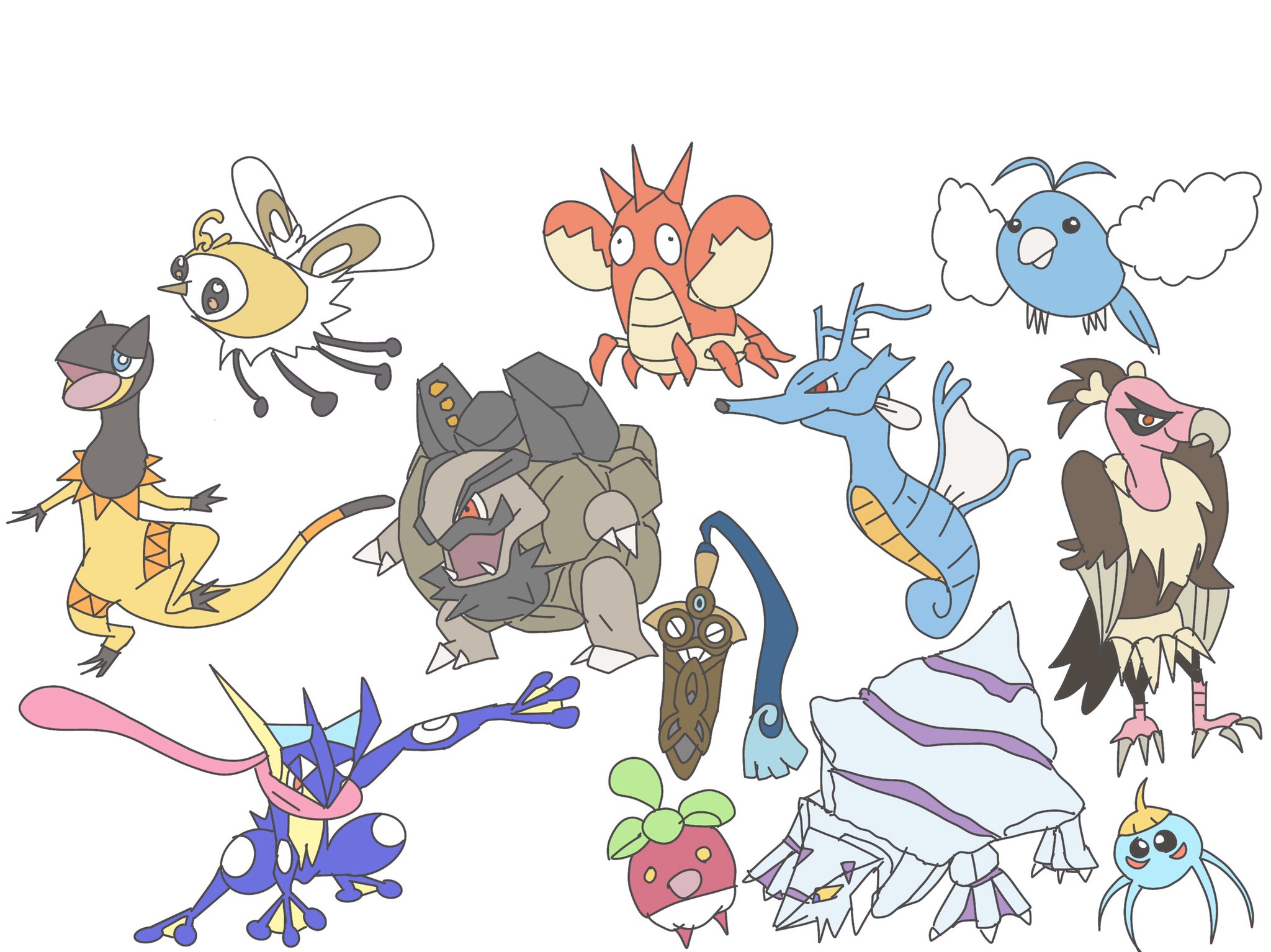 絵も描いていきたい19 今週の12匹 Part7 ポケモンをランダムで描いてます からランダムで12匹選出 ポケモン図鑑 だいすきクラブ T Co Po8eqm1ocs ポケモン 今週の12匹 描いてみた T Co Pgzqvdkbtb Twitter