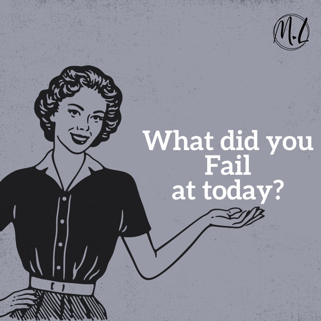 mlynndrivein's tweet photo. Failing is more important then succeeding.... #failmore #growthmindset #mompreneur #ladyboss https://t.co/2CX9MTCsMC