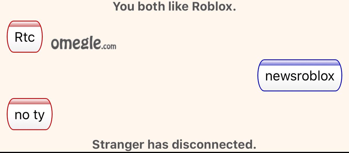 News Roblox On Twitter Roblox Has Bought Omegle They Are