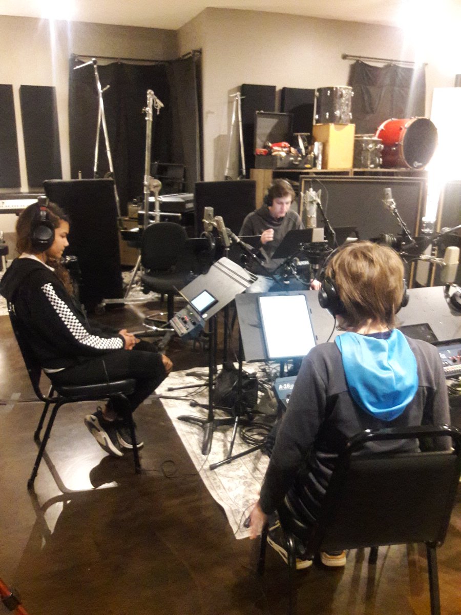 SimplyIdentical's tweet image. Had a fun time today recording the first episode of our new audio drama, Mockingbird Meadows coming out later this year! #twins #twinsisters #twitter #audiodrama #audioproduction