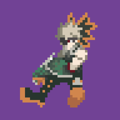 Nosaka Twitter પર 爆轟のドット絵書いてみた ドット絵 ファンアート 僕のヒーローアカデミア ヒロアカイラスト