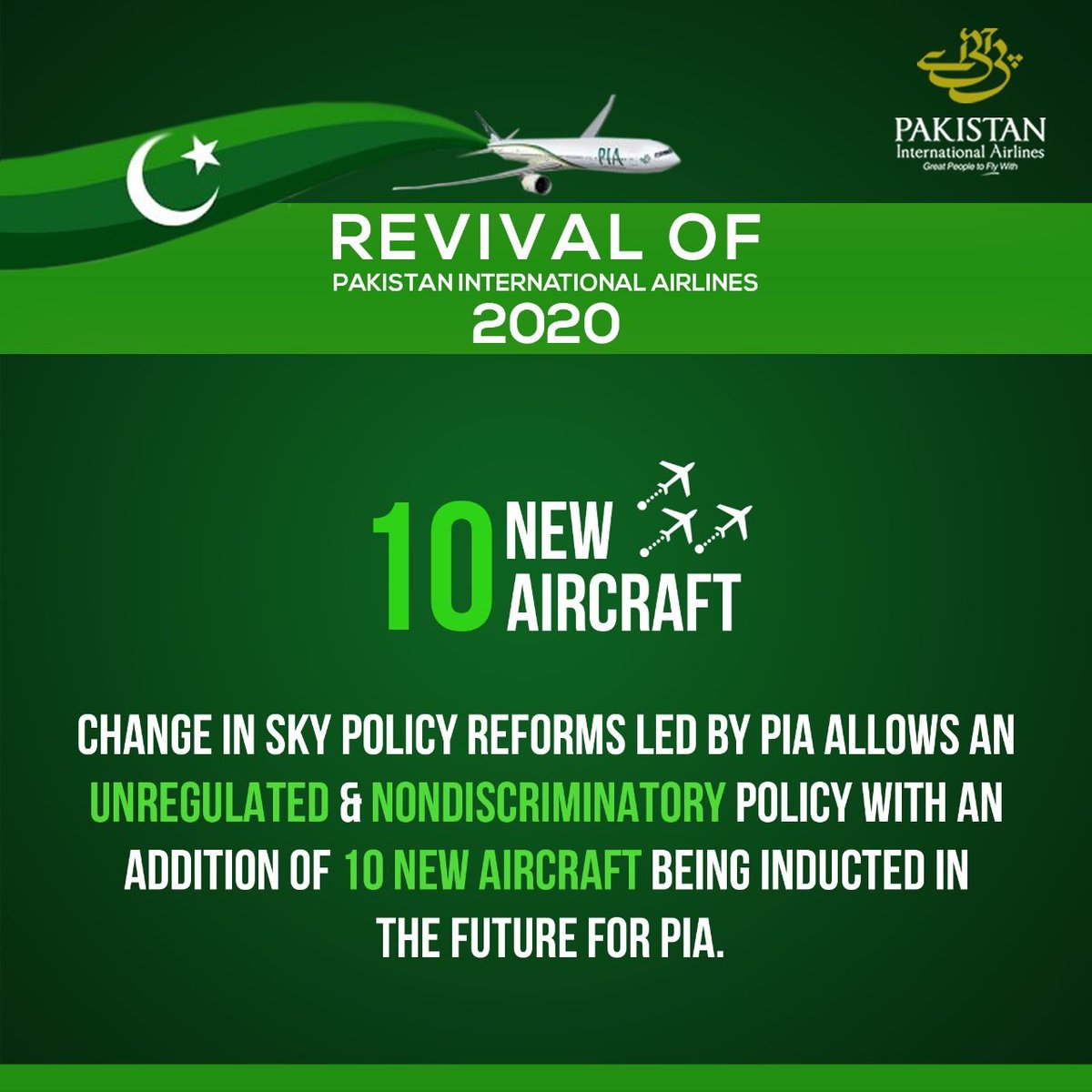 Official_PIA's tweet photo. PIA led the policy reform process for improvements in the national aviation sector! #PIA #PIARevival #NewDecadeNewDetermination https://t.co/0OupBgvdOk