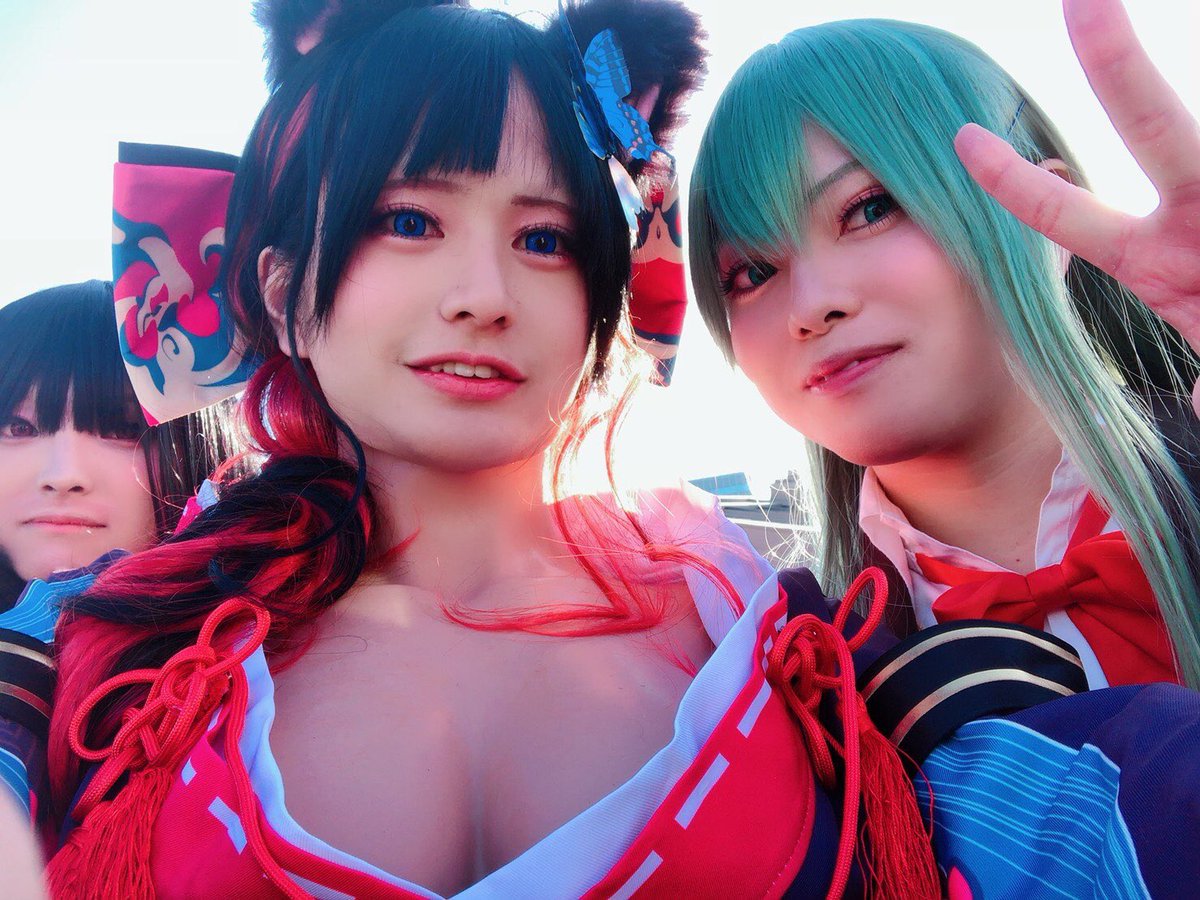 ミン Kan Sen女装コス扶桑くん 概念 と 艦娘女装コス鈴谷くん 概念