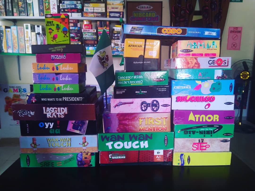 nibcardgames's tweet photo. Looking for a Nigerian game to spice up your time with friends?

Check out #NIBCARDGamesCafé

#NIBCARDGames #HardenandBronGames #NostalgicGames #KultureGames #ForerunnerGames #TestudoGames #CodGames #AeclipsGames 
#Boardgames #CardGames 
#WeAreNigerianCreatives #MadeinNigeria https://t.co/1u5EbcZHk5