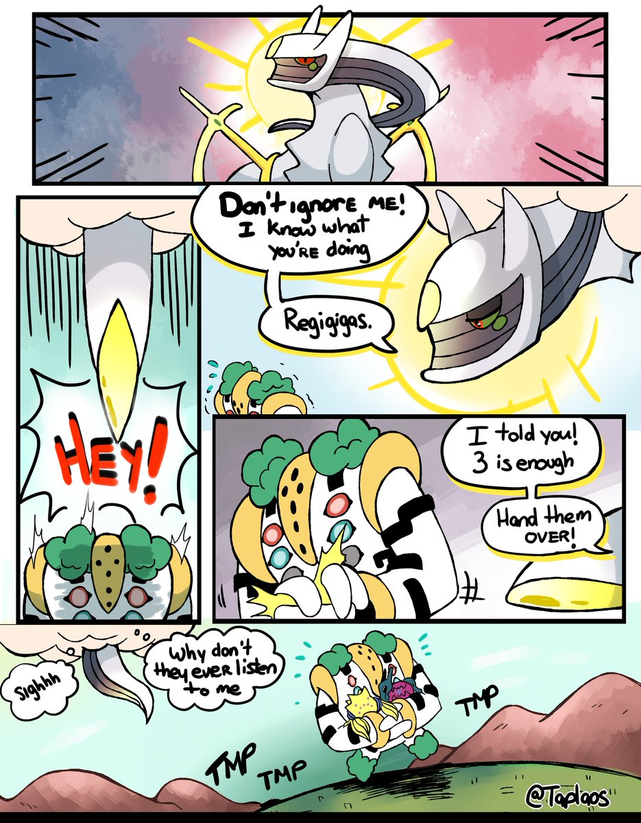 Come on Arceus. The more the merrier! 