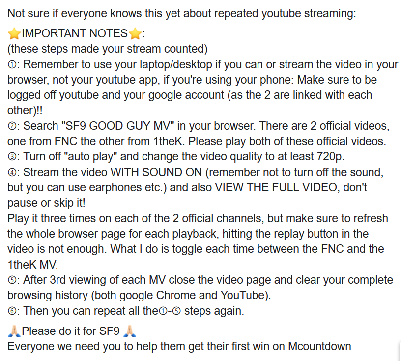 SeaYouJimmy's tweet photo. SF9 Good Guy MV streaming: Please check photo!

 #SF9 #SF91stWin #SF9_GOODGUY #GoodGuy #GoodGuyMV #FirstCollection #MCOUNTDOWN  #YOUNGBIN #INSEONG #JAEYOON #DAWON #ROOWOON #ZUHO #TAEYANG #HWIYOUNG #CHANI #Fantasy #VIXXcollector #SF9FirstAlbum #FNC #1theK

Let's get this 1st win💪 https://t.co/QezIWz35XG