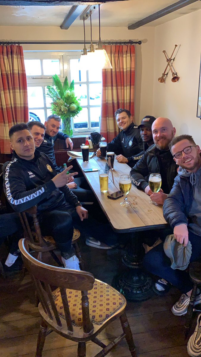 Silver lining is the pubs open #teambonding