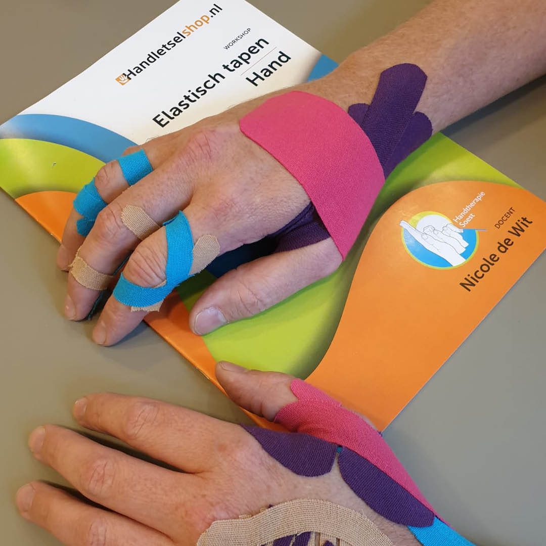 Op zaterdag 21 maart a.s. is er weer een workshop Elastisch tapen | hand. Info/aanmelden: info@handletselshop.nl 

#elastischtapen #handtherapie #nvht #hand