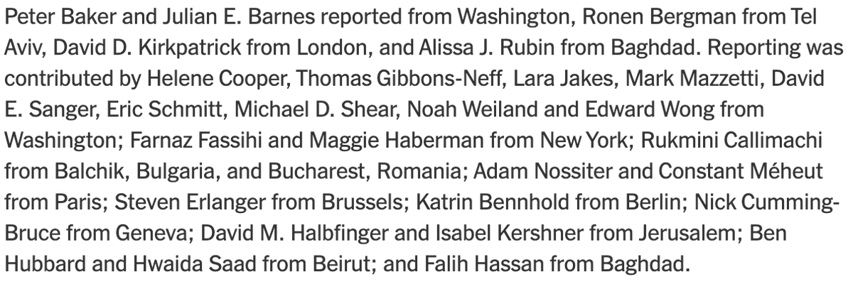 Louisa Loveluck (@leloveluck) on Twitter photo <a href="/nytimes/">The New York Times</a> Also, what a remarkable array of reporting talent brought to bear on this story -- 27 bylines or contrib lines! <a href="/nytimes/">The New York Times</a> Also, what a remarkable array of reporting talent brought to bear on this story -- 27 bylines or contrib lines!