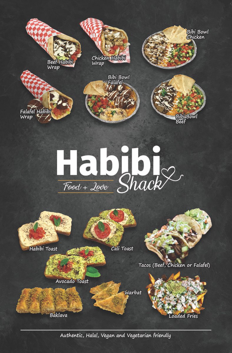 HabibiShack's tweet photo. Curious as to what we serve ?? https://t.co/13VTN3w3gS