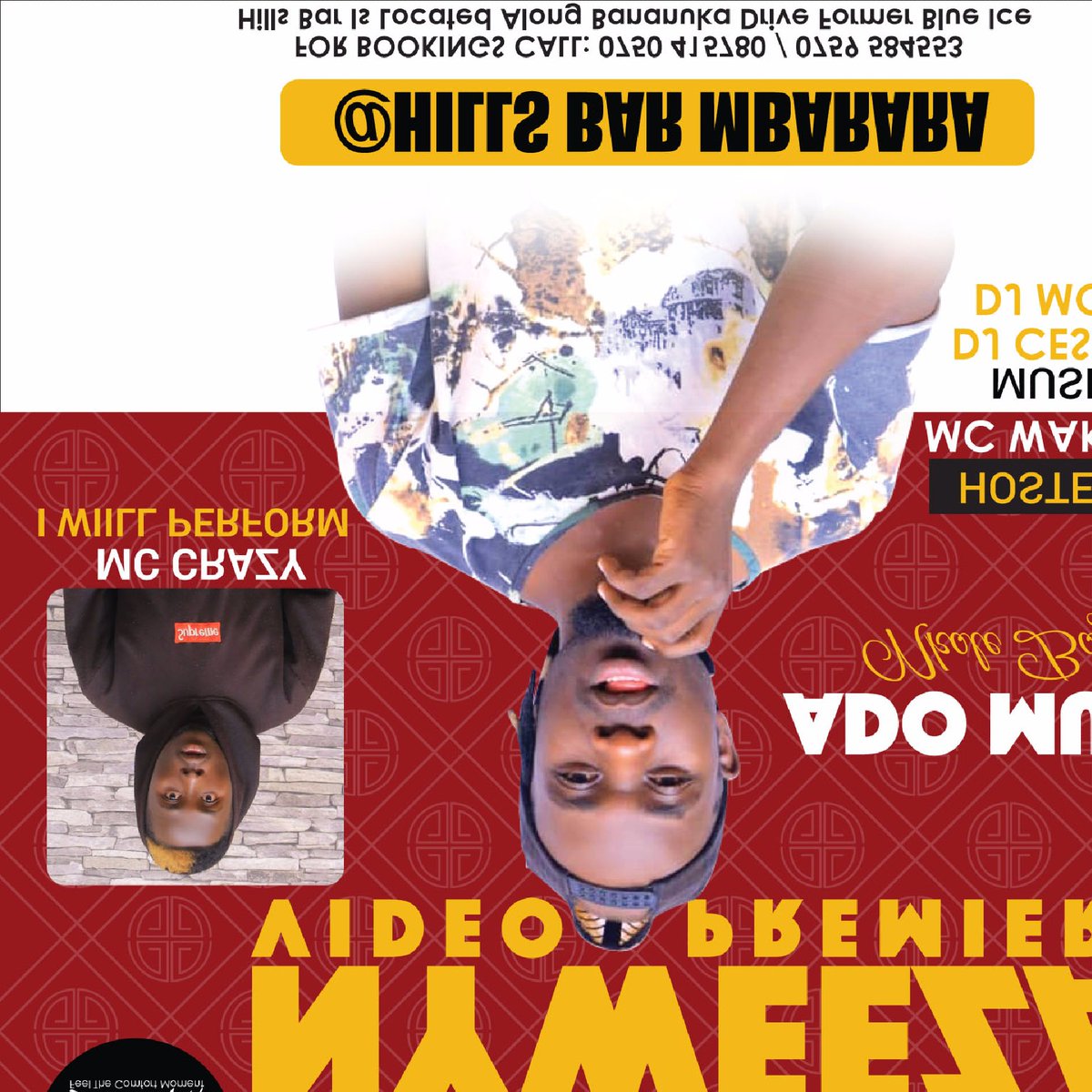 MkCraizyug's tweet photo. Don't Miss it's Tomorrow
We Support our brother
Ado Muzo 
I will Perform https://t.co/7ue9Qg6wrR