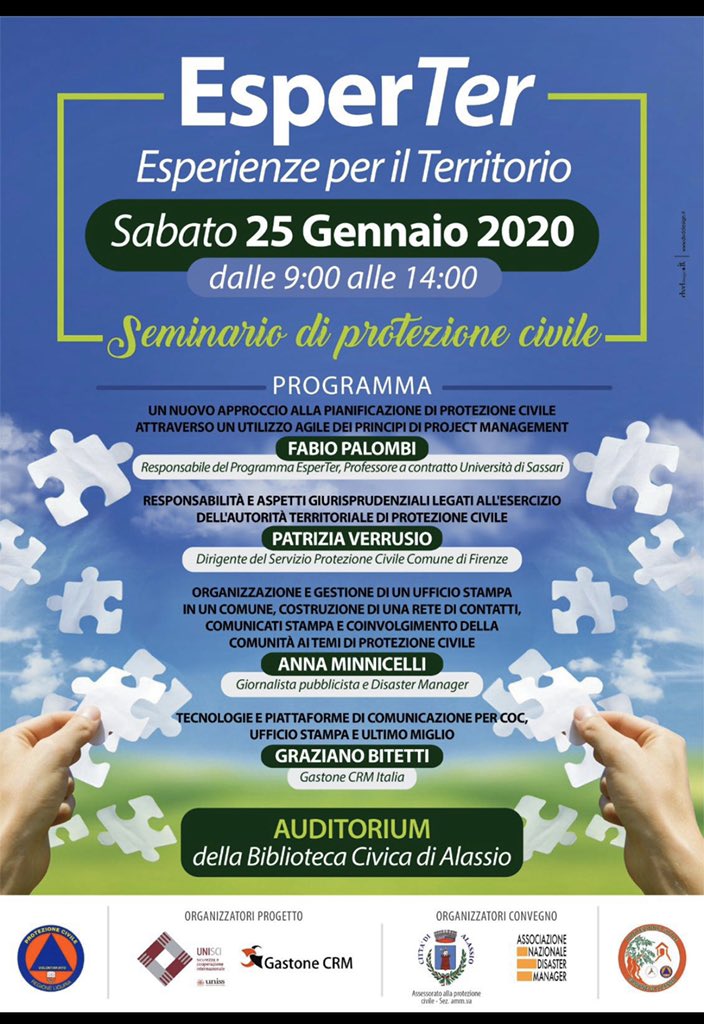 gbitetti's tweet image. @Protezionecivile. Volete saperne di più su piattaforme tecnologiche per COC, uffici stampa e comunicazione di ultimo miglio?