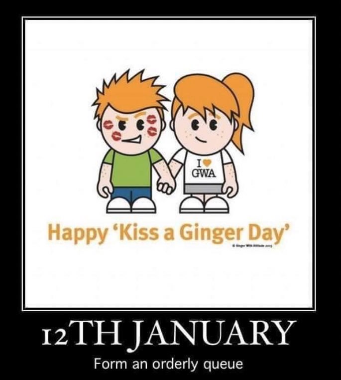 #kissagingerday 😘👨🏻‍🦰