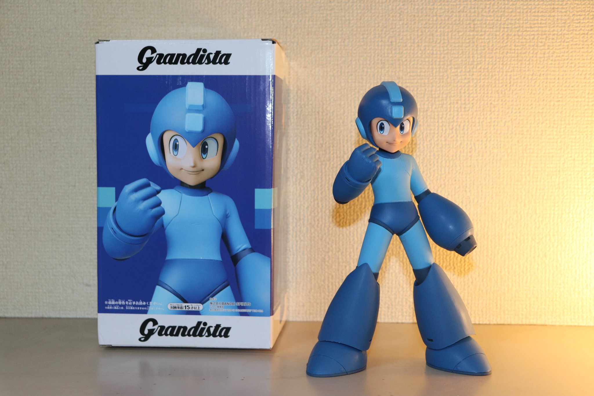 カプコン限定 ロックマン Grandista プライズフィギュア ロックマン Grandista ROCKMAN グランディスタ バンプレスト カプとれ