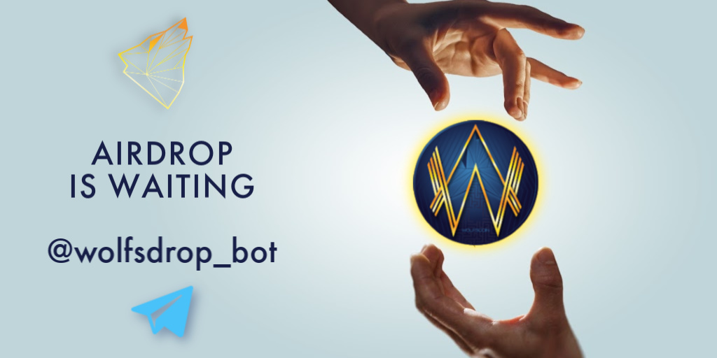 Get into our community and get WLF tokens by referral links. Take few simple steps and the tokens will be yours. Just go to @wolfsdrop_bot on Telegram.
#investing #IEO #coinsbit